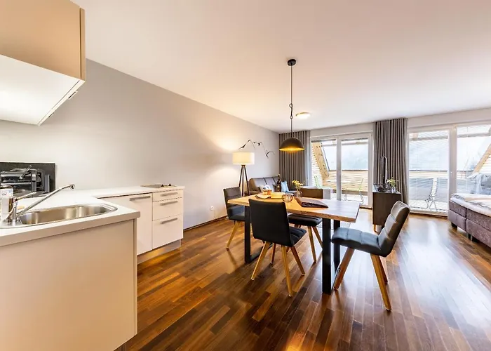 Der Sonnberg Alpinlodges - Mit Seeblick, Privater Sauna Und Self Check-in شقة زيل أم سي