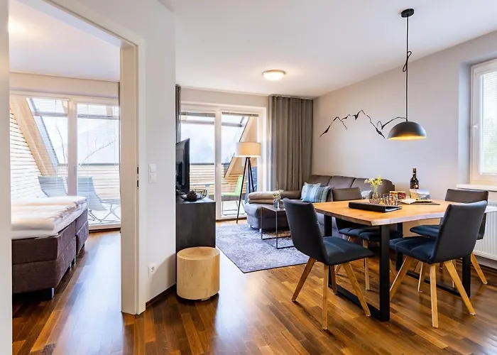 Apartament Der Sonnberg Alpinlodges - Mit Seeblick, Privater Sauna Und Self Check-in